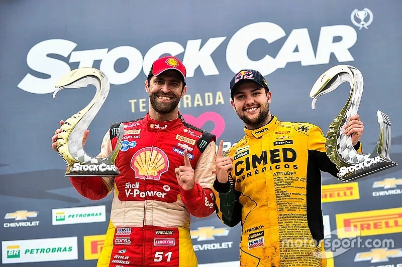 &Aacute;tila Abreu e Felipe Fraga comemoram vit&oacute;rias em Cascavel
