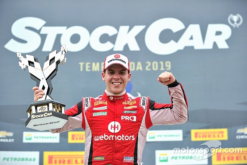Bruno Baptista destaca duelos vencidos em 1º triunfo na Stock Car