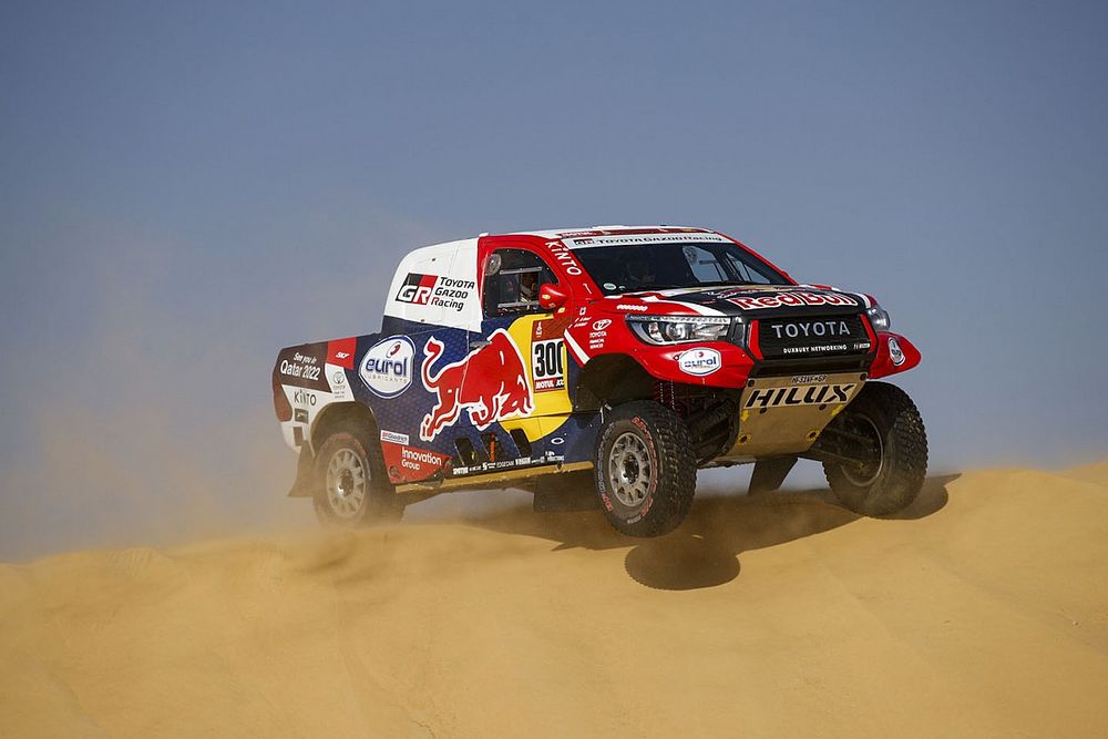 #300 Toyota Gazoo Racing: Nasser Al-Attiyah, Matthieu Baumel