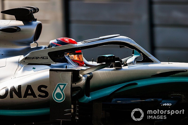 De Mercedes, Russell lidera segundo dia de testes em Abu Dhabi