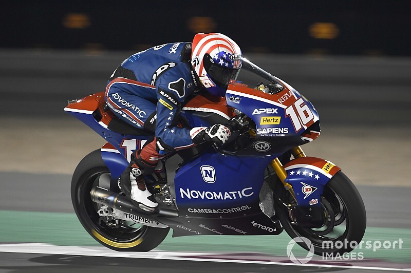 Moto2, Losail, Libere 2: Bezzecchi e Marini nella scia di Roberts