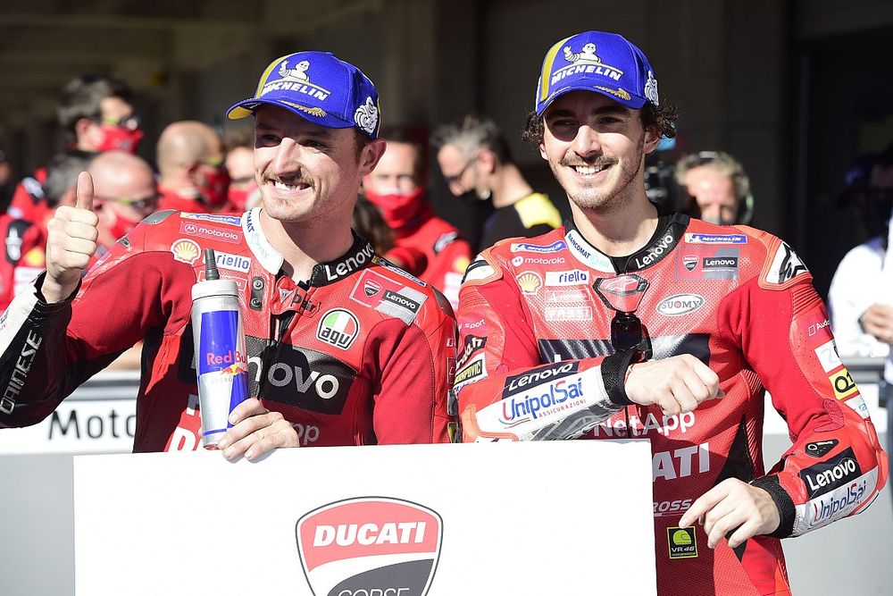 Jack Miller, Ducati Team, Francesco Bagnaia, Ducati Team