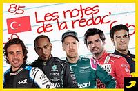 Les notes du Grand Prix de Turquie 2021