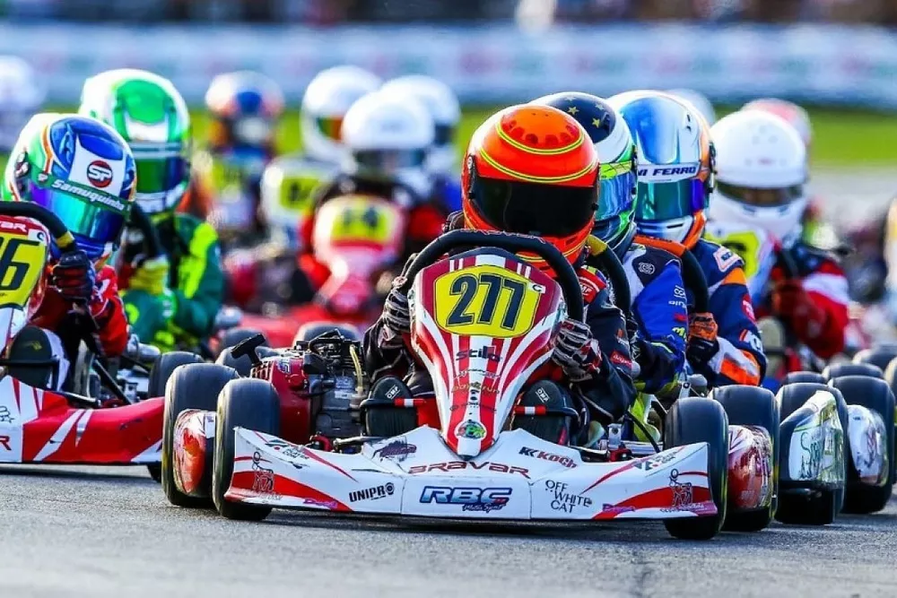 Christian Mosimann no Brasileiro de Kart