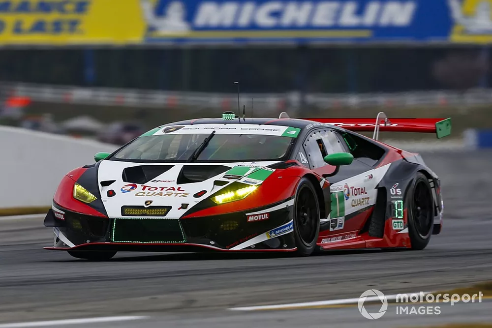 #1 Paul Miller Racing Lamborghini Huracan GT3, GTD: Madison Snow, Bryan Sellers, Corey Lewis