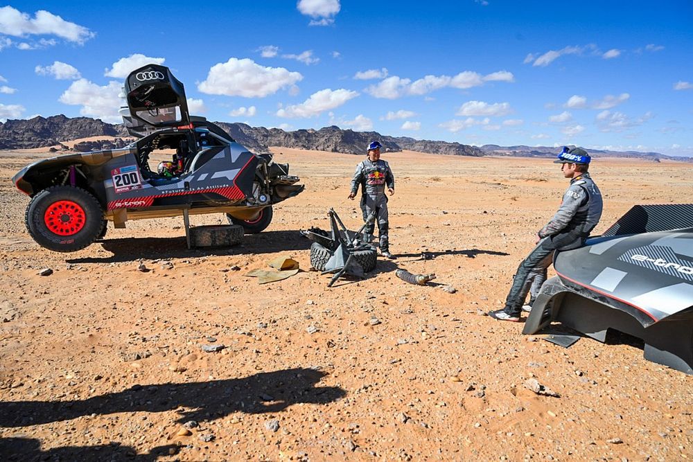 Audi's Peterhansel drops out of Dakar contention after Stage 1 crash