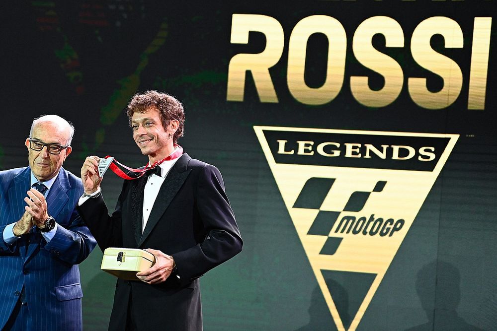 MotoGP-Legendenstatus: Besondere Überraschung für Valentino Rossi