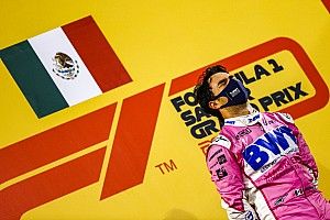 Pérez revela que recebeu parabéns de Marko por vitória em Sakhir