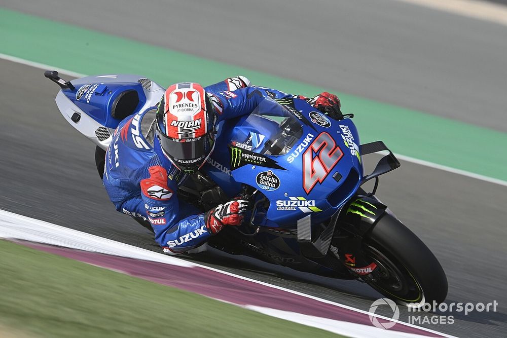 Rins explains "super scary" Doha MotoGP save