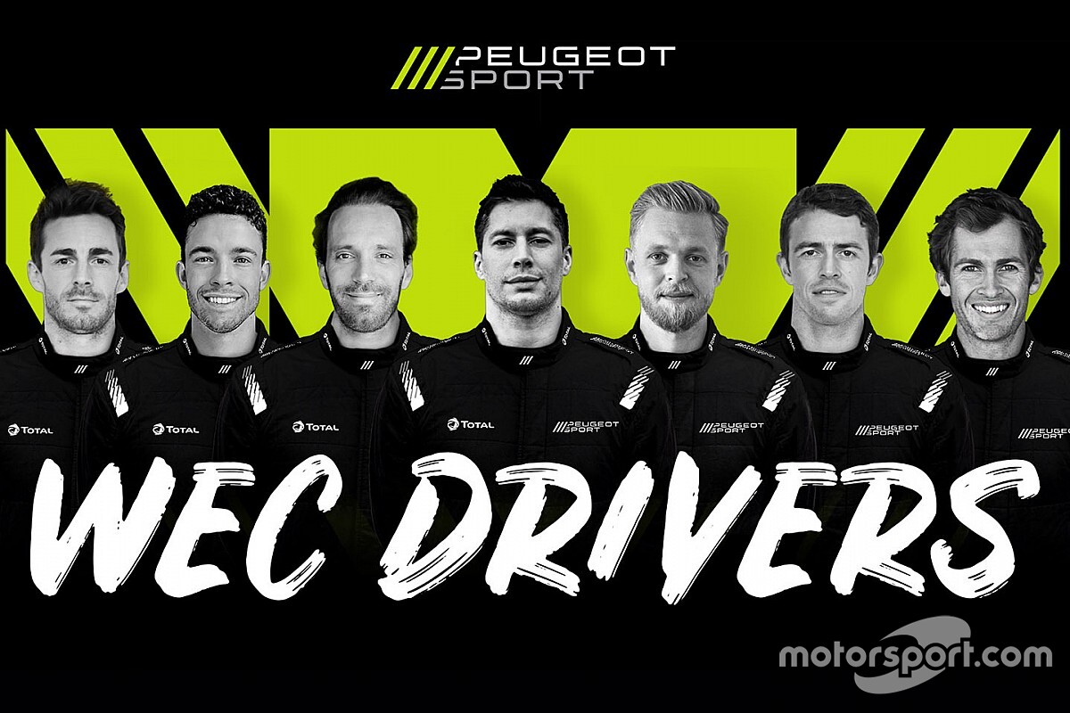 Peugeot, che squadrone nel WEC: Magnussen, Vergne e di Resta!
