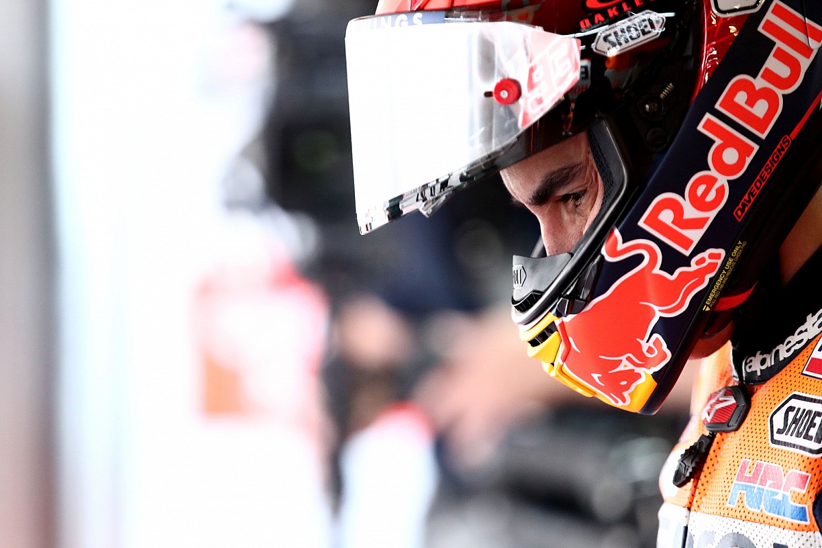 Márquez: “Non è sicuro che riesca a finire la gara domani”