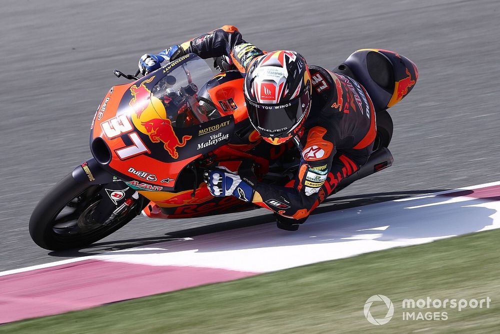 Moto3 Katar 1. antrenman: Acosta lider, Deniz 26. oldu