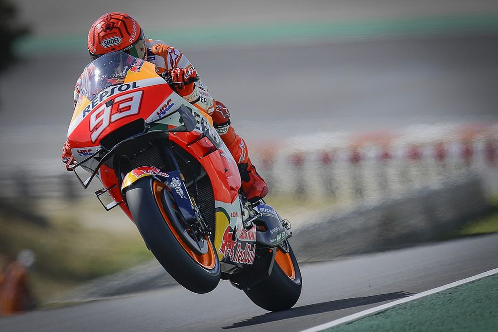 Genieten zit er zondag niet in voor Marquez: "Het wordt pittig"