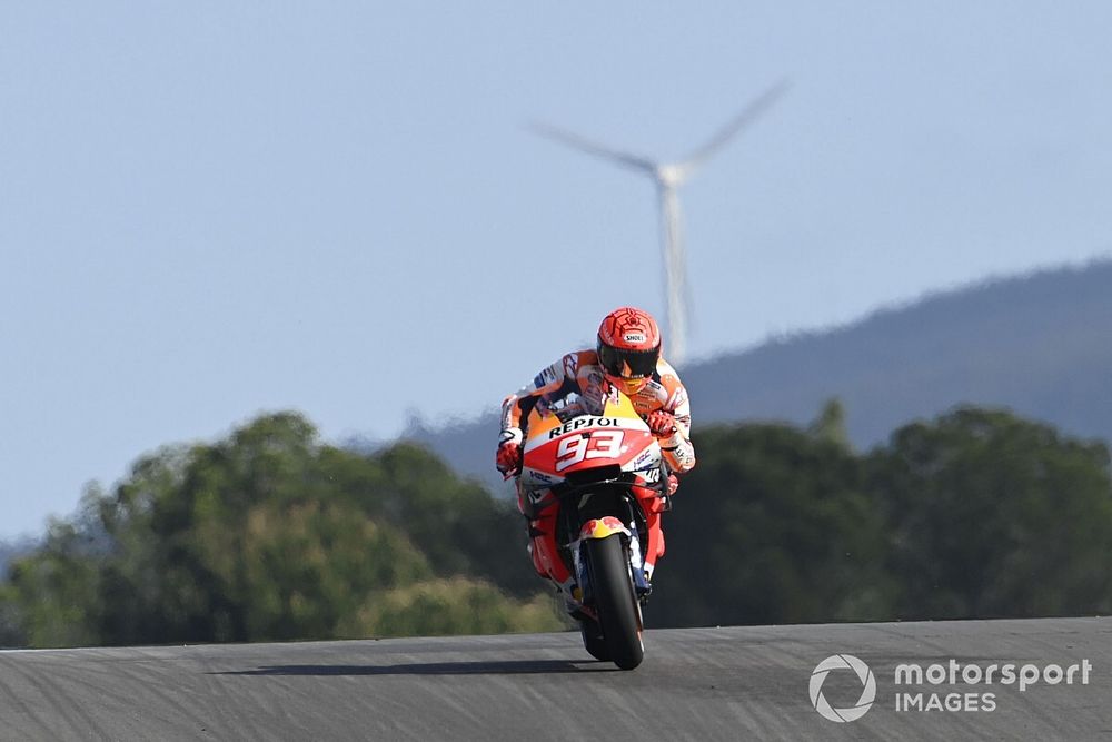 Honda minimise la performance de Márquez en EL1