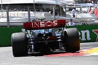 Mercedes F1 aún tiene que mejorar la "desagradable" parte trasera de su coche