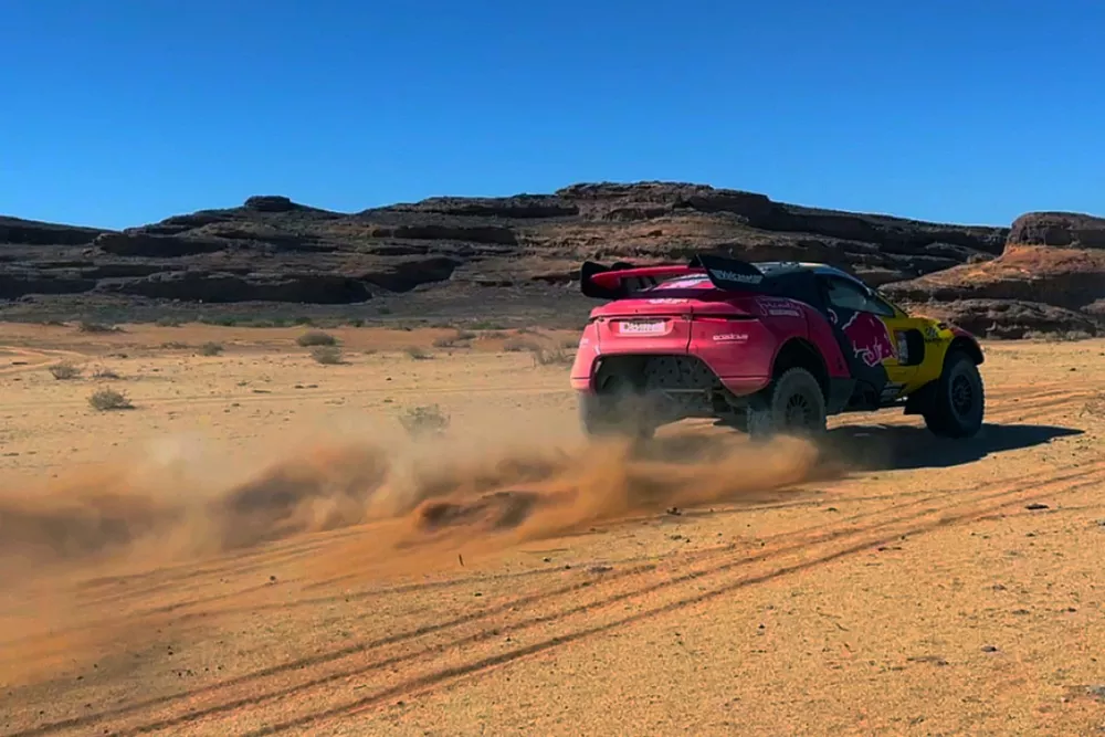 #203 Bahrain Raid Xtreme Prodrive Hunter: Sebastien Loeb, Fabian Lurquin 