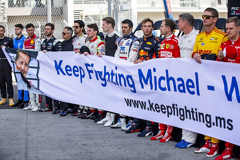 Megható üzenet Michael Schumachernek Mexikóból