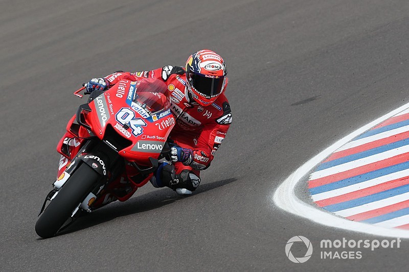 Dovizioso verrassend snelste in tweede oefensessie Argentinië