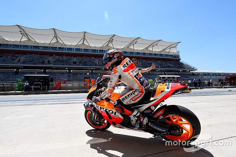MotoGP Amerika: Warm-up, Marquez di depan Dovizioso
