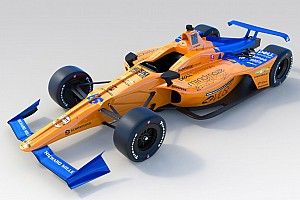McLaren presenta el auto que Alonso usará en las 500 de Indy