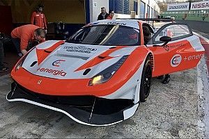 Debutto per Vezzoni con la Ferrari 488 GT3 in vista del Campionato Italiano GT 2019