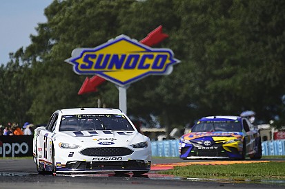 Kyle Busch's radio lights up after collision with Brad Keselowski