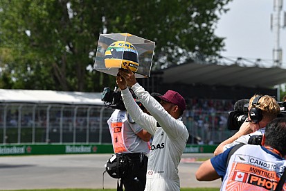 Hamilton: "De niño quería ser Senna... ¡o Superman!"