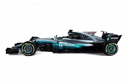 Mercedes reveals F1's new larger numbers look
