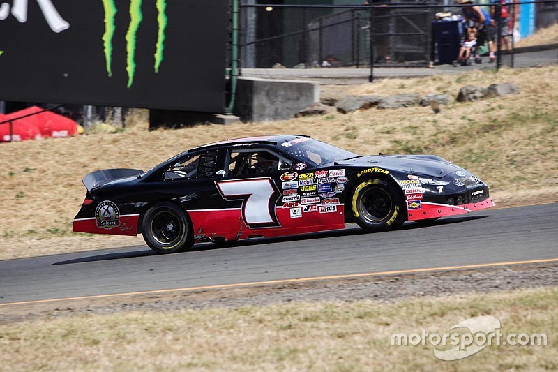 <b>Will Rodgers</b> lost to Harvick at Sonoma, but had the time of his life