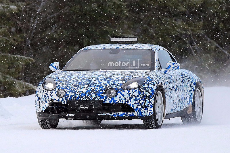 Des photos espion de la future Alpine