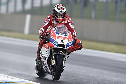 Gemengde emoties bij Dovizioso en Lorenzo na eerste dag