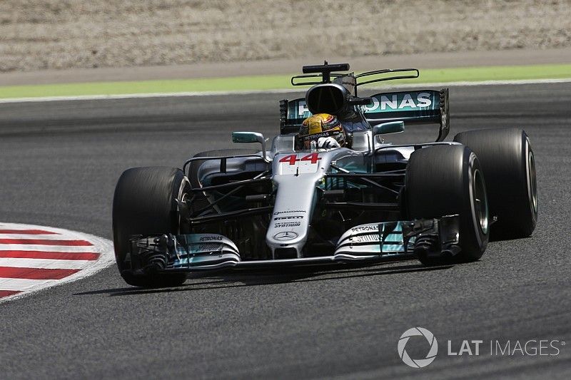Hamilton no bebió en toda la carrera para que el coche pesara menos