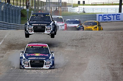 Letonya WRX: Heikkinen, Kristoffersson'un önünde ilk günü lider kapadı