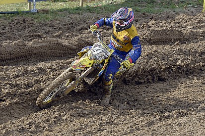 Primo centro in qualifica in MX2 per Hunter Lawrence in Francia