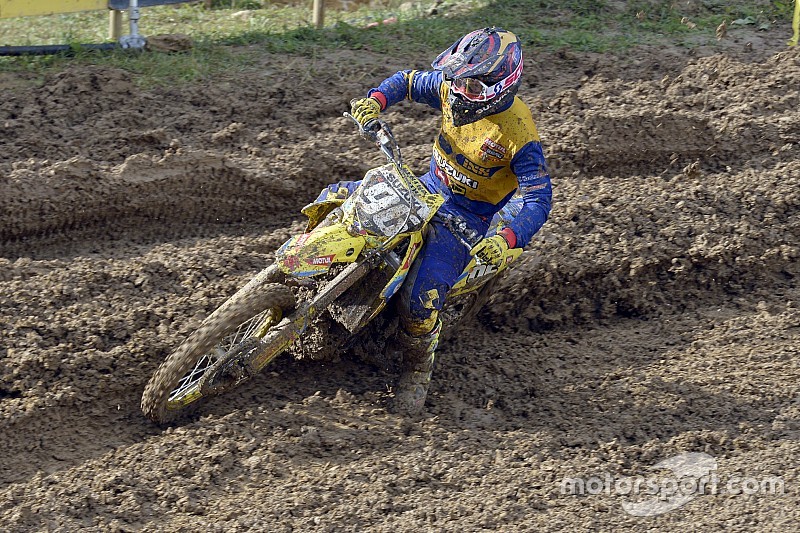 Primo centro in qualifica in MX2 per Hunter Lawrence in Francia