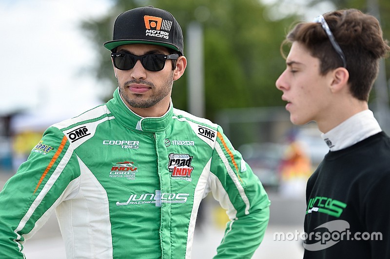 Чемпион Indy Lights Кайзер проведет четыре гонки IndyCar
