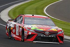 Kyle Busch dominates first stage of the Brickyard 400