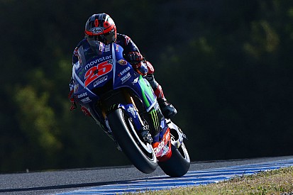 Viñales marca el mejor tiempo en el test de Jerez