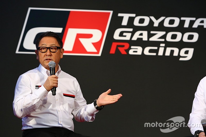 トヨタ17年MS参戦体制発表。豊田社長「一緒に勝ちましょう!」と宣言