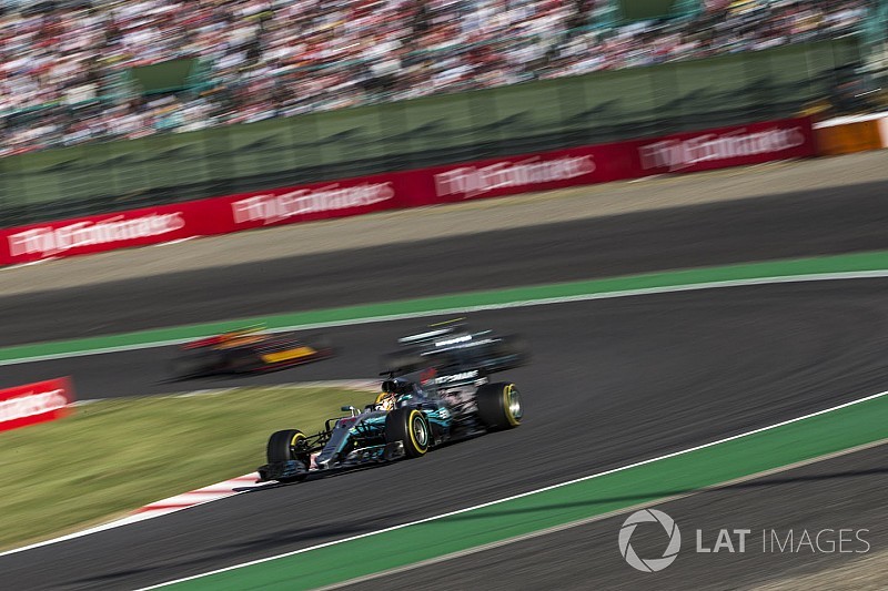 2017 F1 araçları Suzuka'da virajlarda 80 km/sa daha hızlıydı