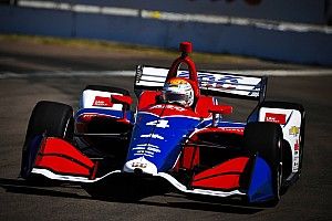 Mesmo abandonando, Leist celebra 1ª experiência na Indy