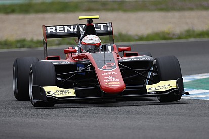 Hubert tops first Jerez GP3 test day by 0.022s