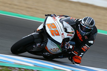 Moto2-test Jerez: Tijd van Lowes houdt stand op verregende testdag