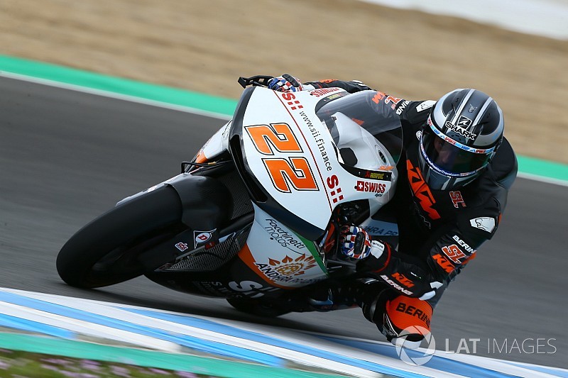 Moto2-test Jerez: Tijd van Lowes houdt stand op verregende testdag