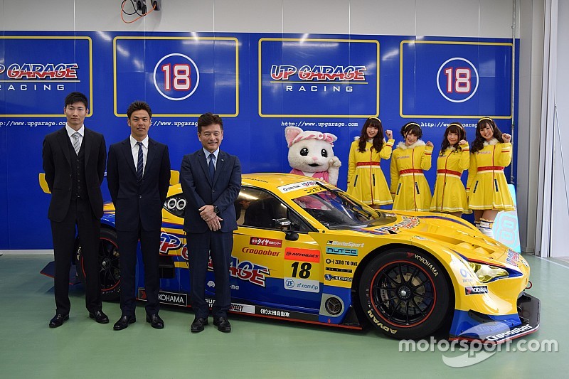 TEAM UPGARAGE、2018年スーパーGT参戦体制発表。小林崇志加入
