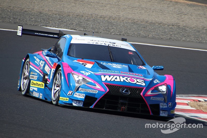 岡山メーカーテスト2日目:WAKO’S 4CR LC500が午前・午後ともに首位