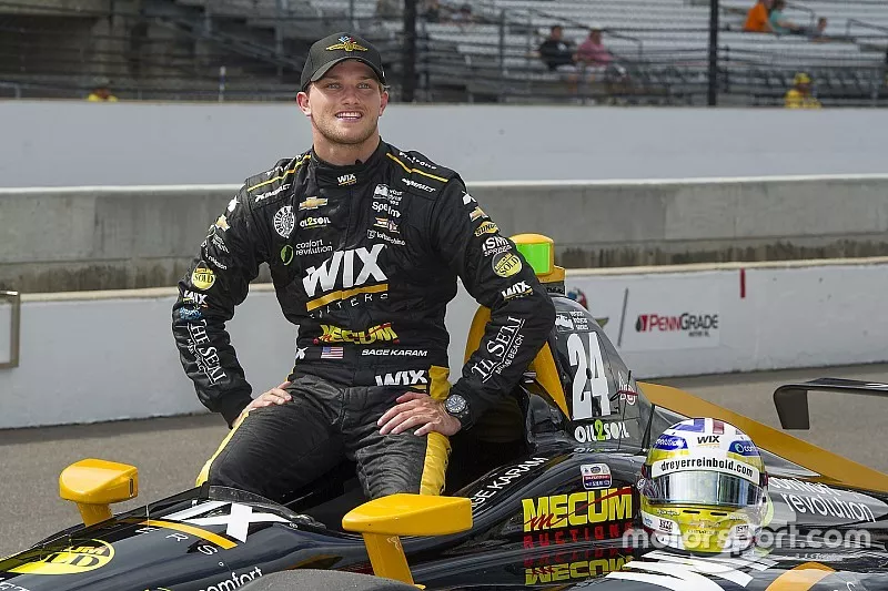 Sage Karam, Dreyer & Reinbold Racing Chevrolet