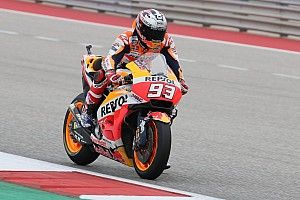 Austin MotoGP: Marquez leads Vinales in warm-up