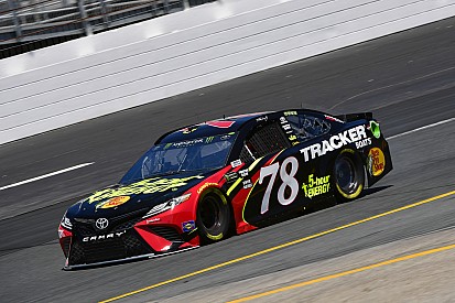 Truex wins Stage 1 at New Hampshire after lengthy rain delay