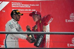 Las mejores fotos del intenso GP de Alemania de F1